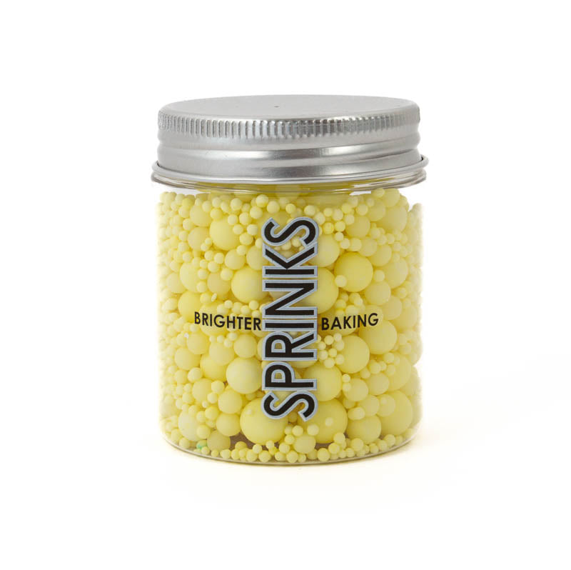 PASTEL LEMON BUBBLE BUBBLE (65g) Sprinkles - by Sprinks