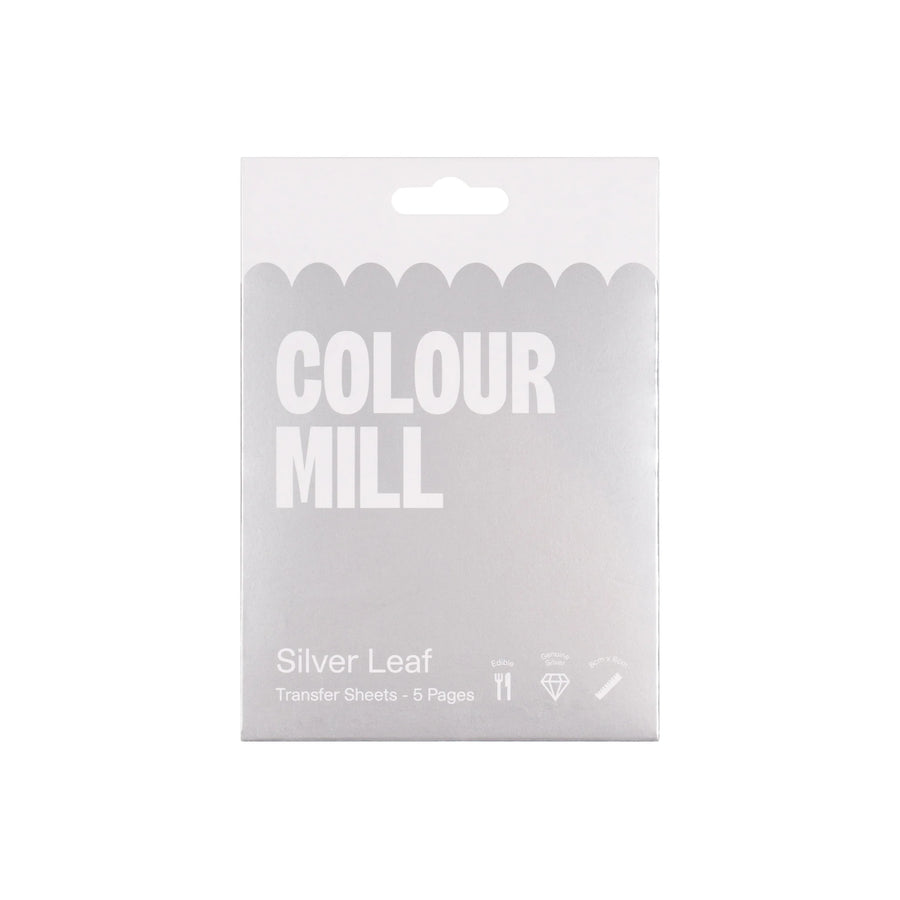 Colour Mill Silver Leaf 5 Sheets