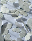 White Pre-cut Edible Wafer Butterflies