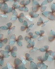 Pink & Blue Pre-cut Edible Wafer Butterflies