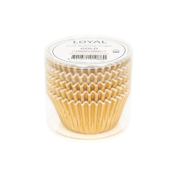 Foil Baking Cups Gold Small (100pc)