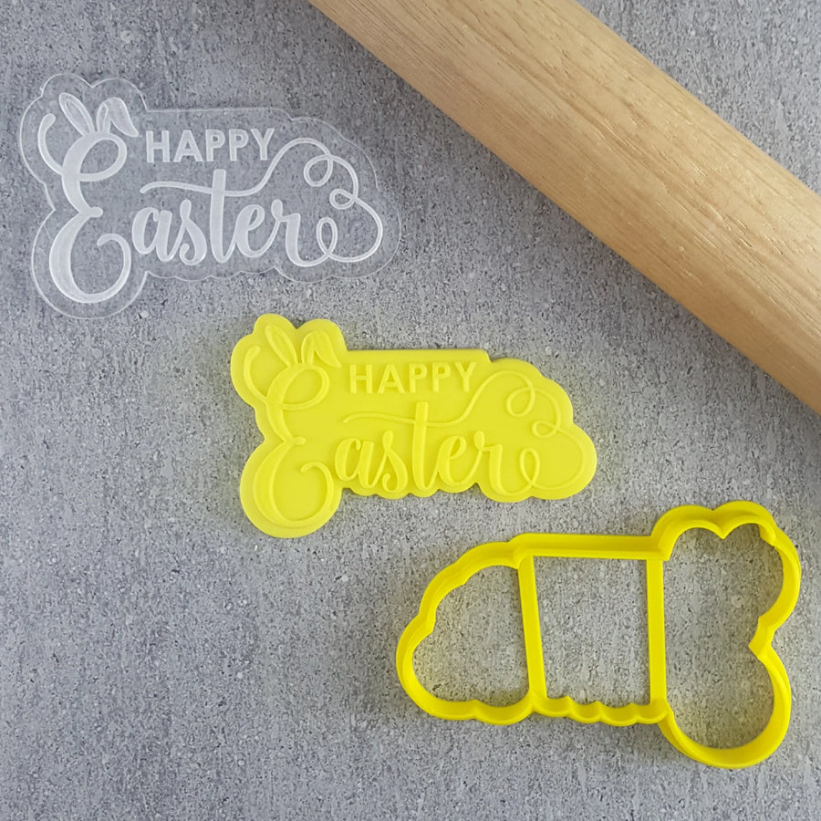 Happy Easter Debosser & Cutter Set