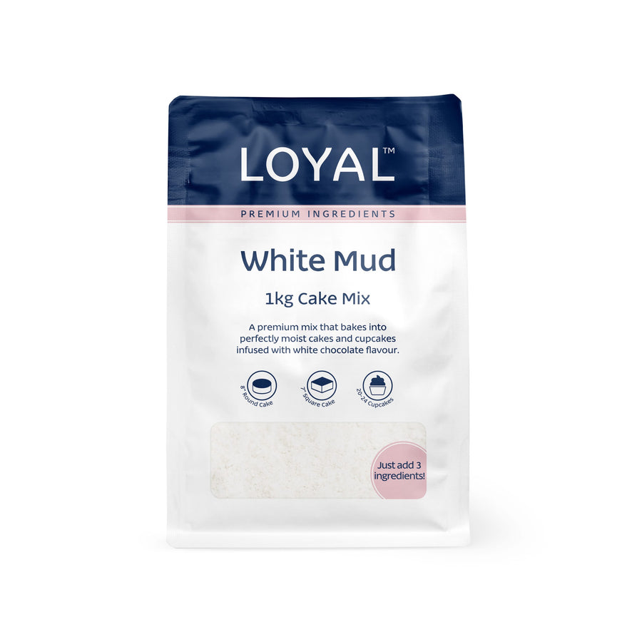 Cake Mix White Mud (1kg)