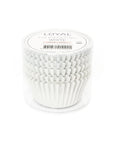 Foil Baking Cups White Small (100pc)