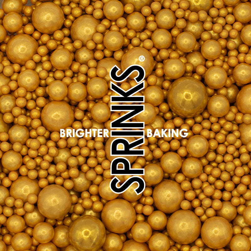 GOLD BUBBLE BUBBLE (75g) Sprinkles - by Sprinks