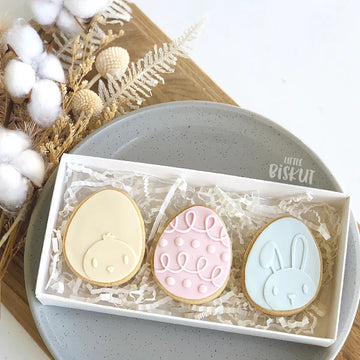 Easter Egg Minis Cutter & Debosser Set (Little Biskut) image 2