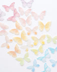 Edible Pre-Cut Wafer Butterfly - Watercolor
